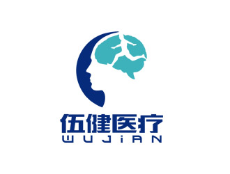 郭庆忠的上海伍健医疗器械有限公司‘伍健wujian’logo设计