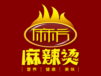 设计用的麻方麻辣烫logo设计