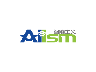 林思源的Aiism (中文：智能主义)logo设计