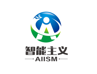 陈今朝的Aiism (中文：智能主义)logo设计