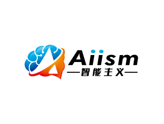 周金进的Aiism (中文：智能主义)logo设计