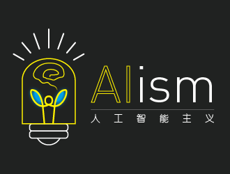 设计用的Aiism (中文：智能主义)logo设计