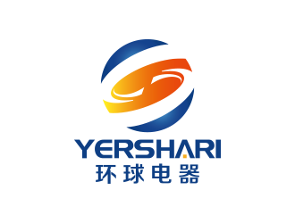 黄安悦的yershari；环球电器logo设计