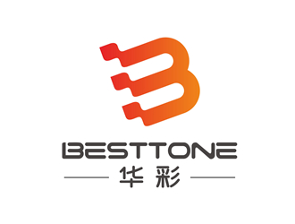 唐国强的besttone华彩logo设计