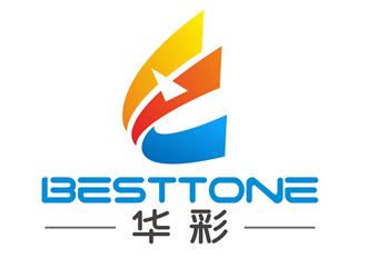 唐国强的besttone华彩logo设计