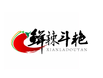 文大为的鲜辣斗艳logo设计