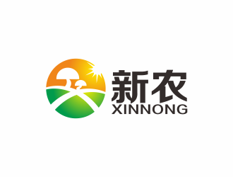 何嘉健的新农logo设计