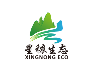 黄安悦的星秾生态山水logologo设计