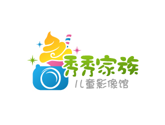 晓熹的秀秀家族 儿童影像馆logo设计