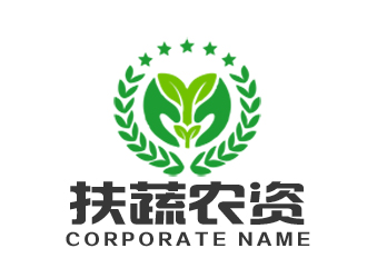 朱兵的扶蔬农资logo设计