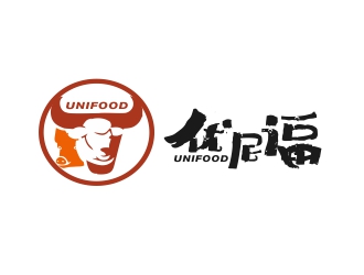 胡红志的优尼福（unifood）logo设计