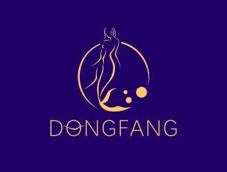 姜彦海的东方df化妆品LOGOlogo设计