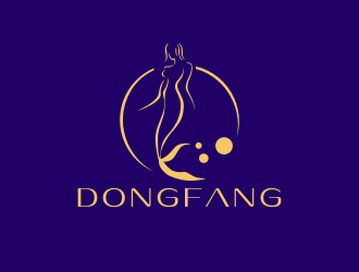 姜彦海的东方df化妆品LOGOlogo设计