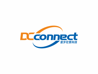 何嘉健的DCconnect(壹步宏景科技）logo设计