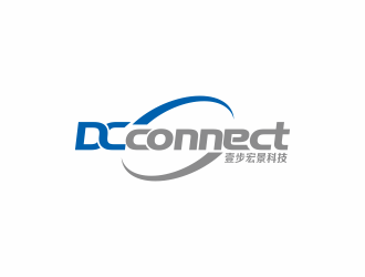 何嘉健的DCconnect(壹步宏景科技）logo设计