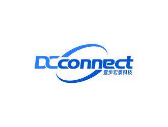 何嘉健的DCconnect(壹步宏景科技）logo设计