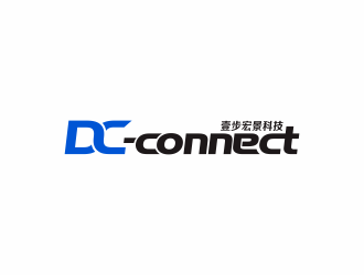 何嘉健的DCconnect(壹步宏景科技）logo设计