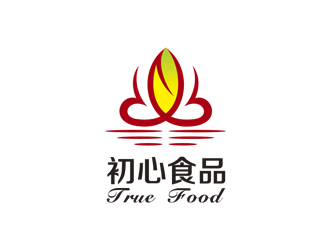 姚乌云的初心食品True Food  （英文设计为主）logo设计