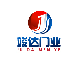 晓熹的竣达门业logo设计