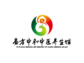 周金进的易方中和中医养生馆logo设计