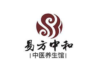 倪振亚的易方中和中医养生馆logo设计