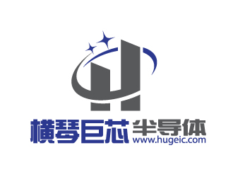 晓熹的横琴巨芯半导体有限公司logo设计