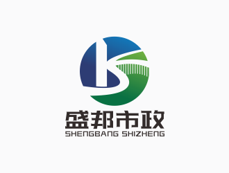 林思源的盛邦市政logo设计