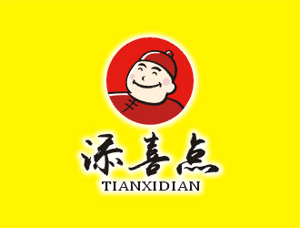 梁俊的添喜点logo设计