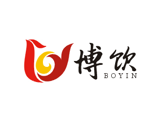 梁俊的博饮餐饮管理有限公司logo设计