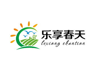 李贺的乐享春天logo设计