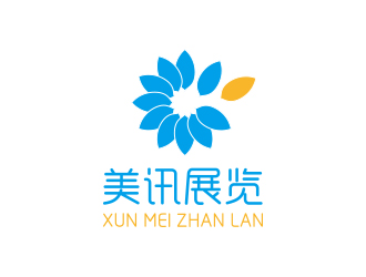 孙金泽的美讯展览logo设计