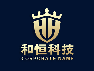 张青革的和恒科技logo设计