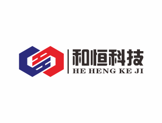 隆菲菲的和恒科技logo设计