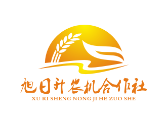 李泉辉的富裕县旭日升农机合作社logo设计