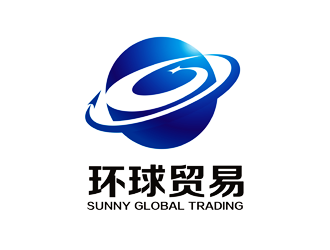 谭家强的环球贸易    Sunny global tradinglogo设计