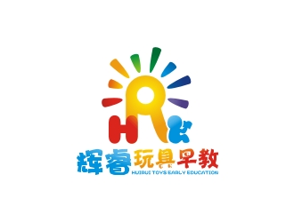 曾翼的辉睿玩具早教logo设计