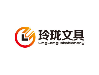 钟炬的玲珑文具体育用品百货公司logologo设计