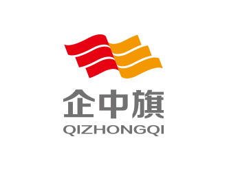 孙金泽的企中旗电子商务logo设计