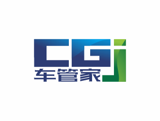 林思源的车管家（CGJ）logo设计