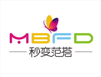 唐国强的秒变范搭服饰商标设计logo设计