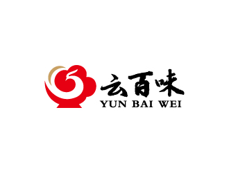 周金进的云百味快餐店祥云logologo设计