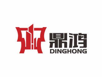 何嘉健的鼎鸿logo设计