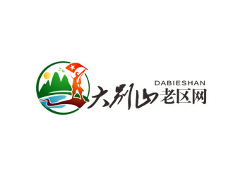 郭庆忠的《大别山老区网》logo设计