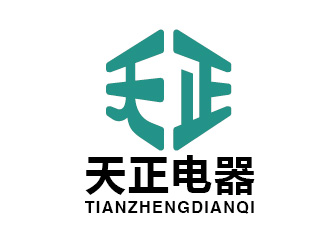 陈晓滨的天正电器logo设计