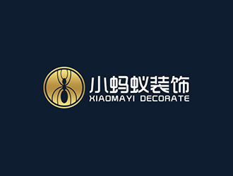 吴晓伟的小蚂蚁装饰logo设计