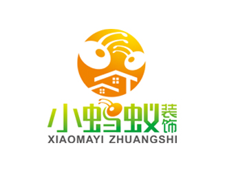 赵鹏的小蚂蚁装饰logo设计