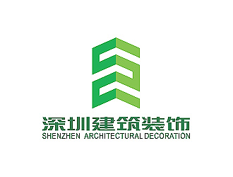 彭波的深圳建筑装饰工程有限公司logo设计