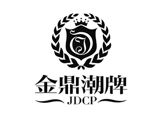 潘乐的金鼎潮牌logo设计