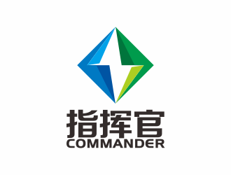 何嘉健的指挥官 commanderlogo设计