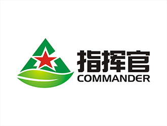 周都响的指挥官 commanderlogo设计